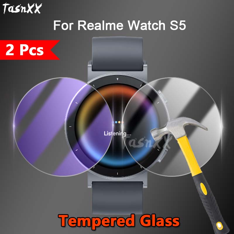 Watch S Realme - 2 ชิ้นสำหรับ Realme Watch S5 2.5D
