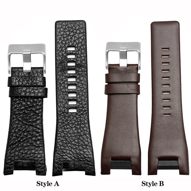 Diesel Watches Smartwatch - ของแท้หนัง Notch นาฬิกาสำหรับดีเซล DZ1216 DZ1273 DZ4246