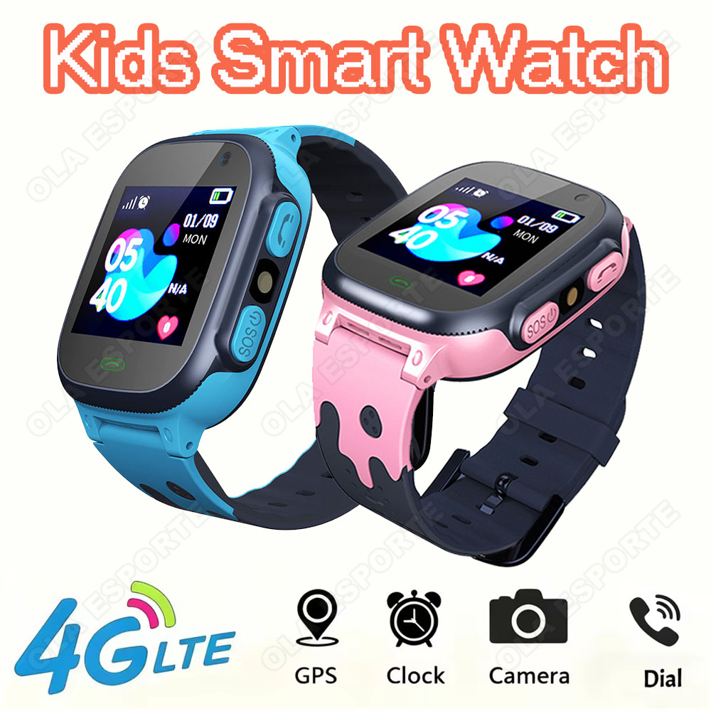 Smartwatch Watches Birthday Gift For Boys - นาฬิกาสมาร์ทวอทช์เด็ก 4G รุ่นมินิ พร้อมเครื่องคิดเลข โทรออก ปุ่ม