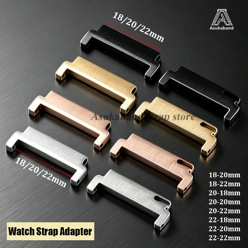Replacement Watch Bracelet - อะแดปเตอร์สายนาฬิกาแบบปลดเร็ว 2 ชิ้น อุปกรณ์เสริมนาฬิกา ขนาด 18