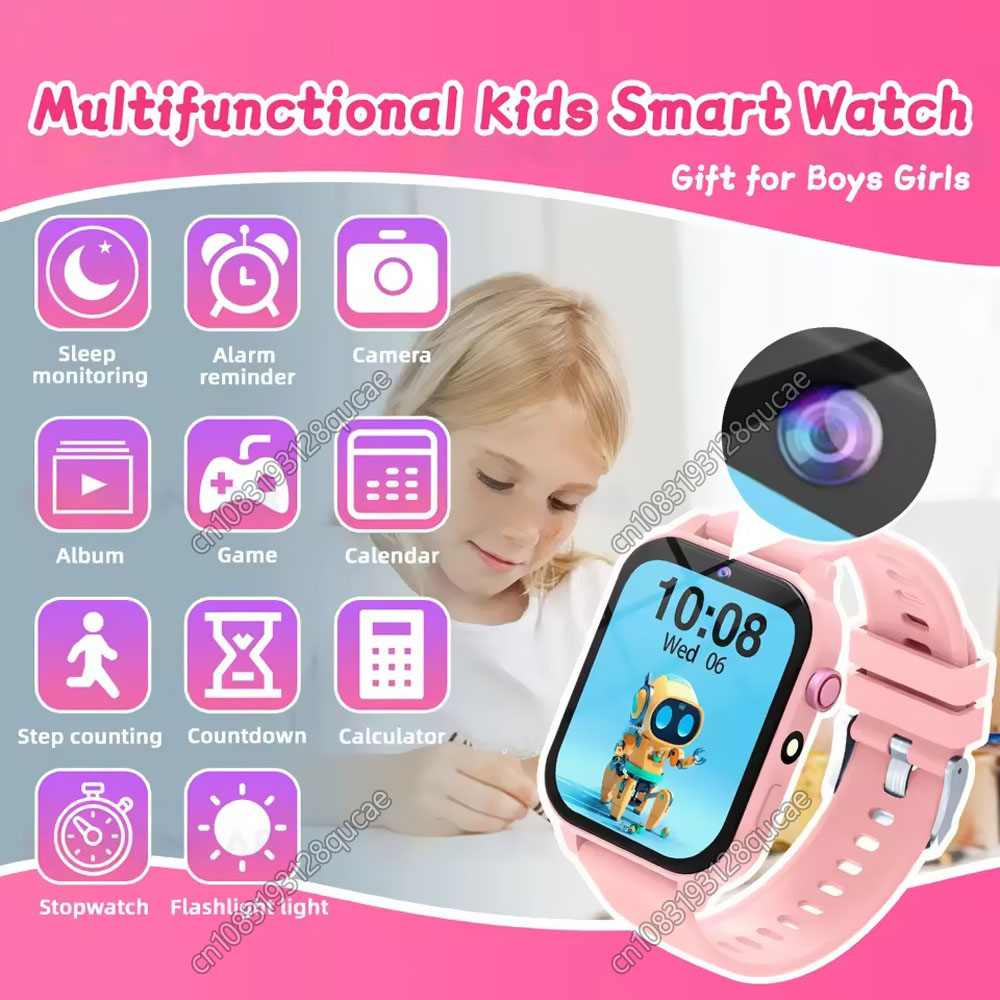 Smartwatch Watches Gift For Boys On Birthday - 2025 ใหม่สมาร์ทนาฬิกาเด็ก HD Touch Screen กล้อง