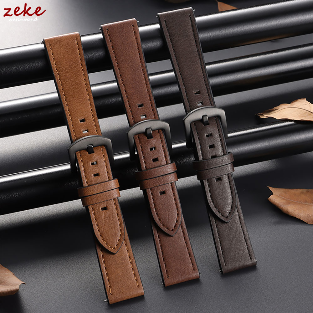 Omega Watches Smartwatch - 20/22 มม.สายหนังสําหรับ Amazfit BALANCE สายรัดข้อมือสมาร์ท QUICK