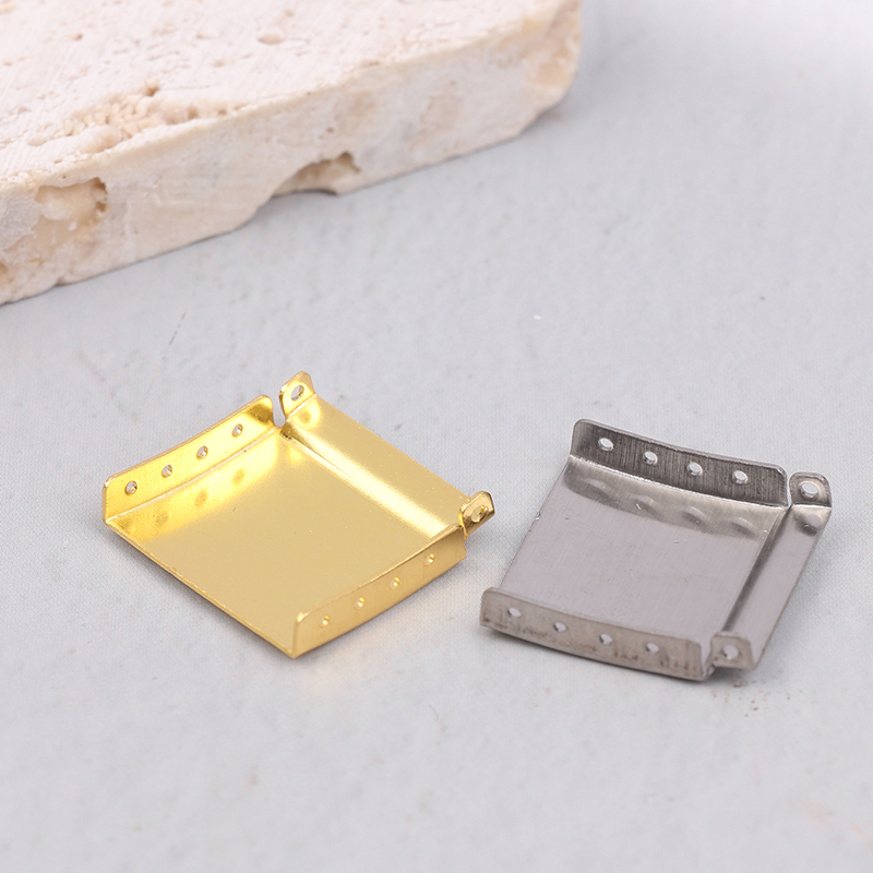 Replacement Watch Bracelet - สายนาฬิกาเหล็ก TS1Pc สีเงิน/สีทอง ขนาด 12-22 มม.