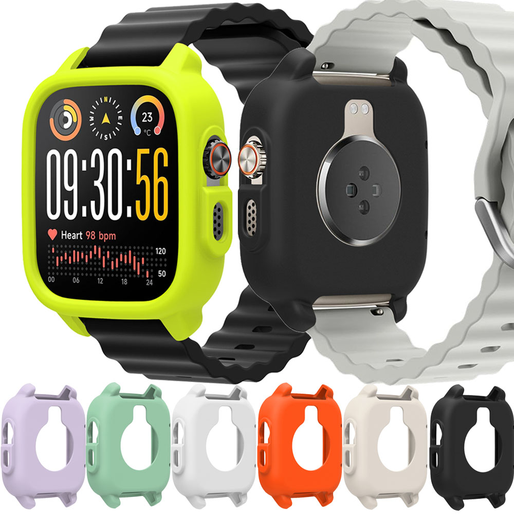 Watch S Realme - BEHUA เคสนาฬิกาสำหรับเรดมี่ เรียลมี วอทช์ 5 แอคทีฟนาฬิกาตกแต่งคุณภาพสูงซิลิโคนอ่อนนุ่มป้องกันรอยขีดข่วนเปลือกป้องกัน