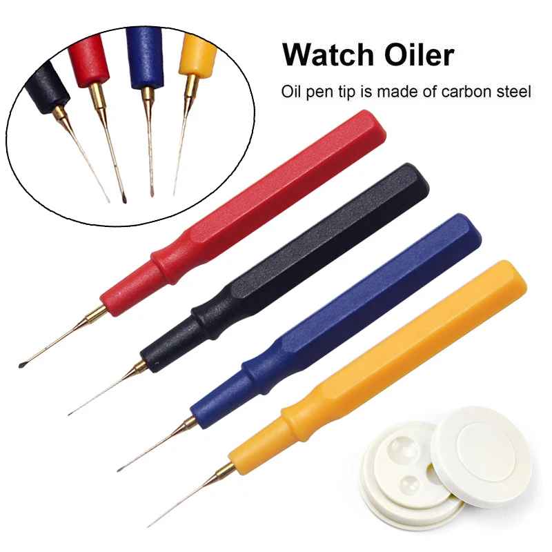 Watch Lubricant Oil - 5 ชิ้นนาฬิกาน้ํามันหล่อลื่น Oiler น้ํามันปากกานาฬิกา Part หล่อลื่นใช้ซ่อมเครื่องมือบํารุงรักษา