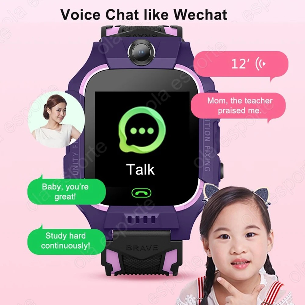 สมาร์ทวอทช์เด็ก 2G ใส่ซิมการ์ด - Smartwatch Watches Birthday Gift For Boys บทวิจารณ์และราคา
