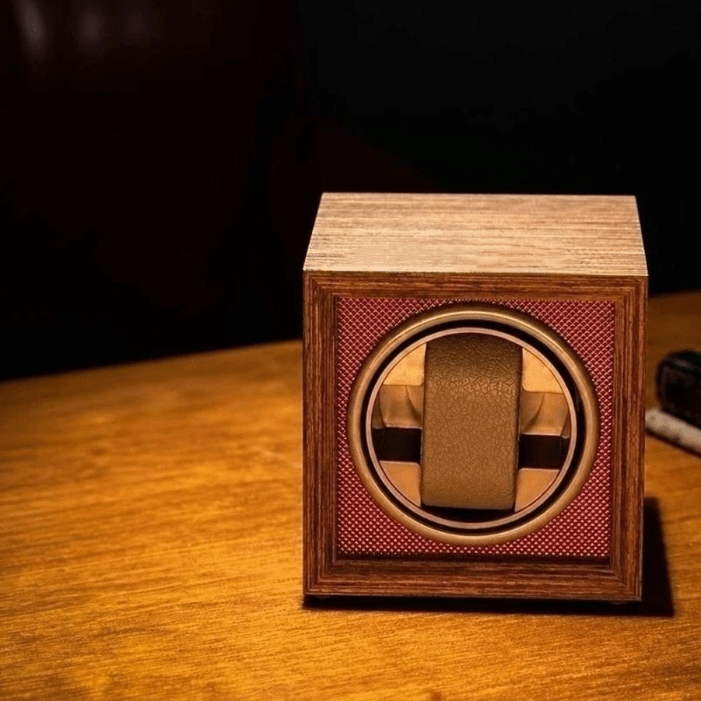 กล่องหมุนนาฬิกาอัตโนมัติแบบ US - Watch Winder Single บทวิจารณ์และราคา