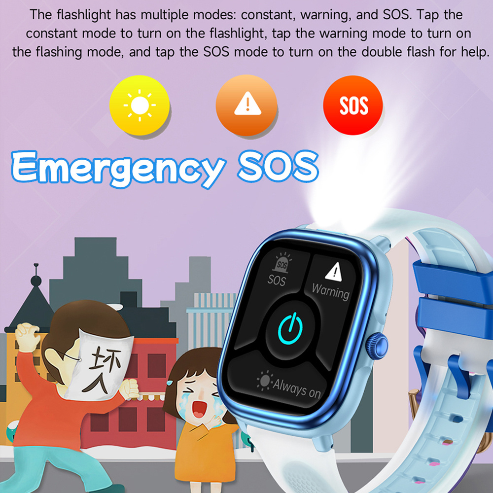 สมาร์ทวอทช์เด็กใหม่ปี 2026 พร้ - Smartwatch Watches Birthday Gift For Boys บทวิจารณ์และราคา