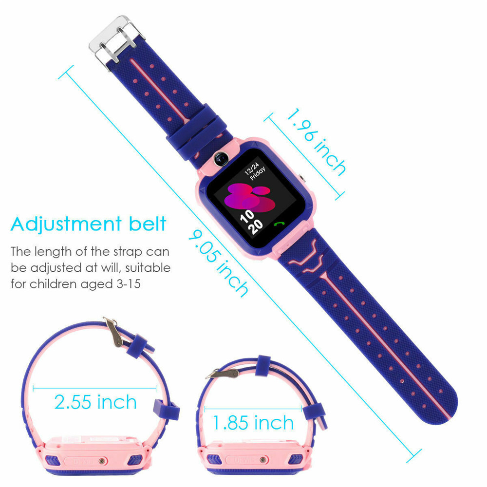 2G เด็กดูสมาร์ท SOS โทรตําแหน่ - Smartwatch Watches Birthday Gift For Boys บทวิจารณ์และราคา