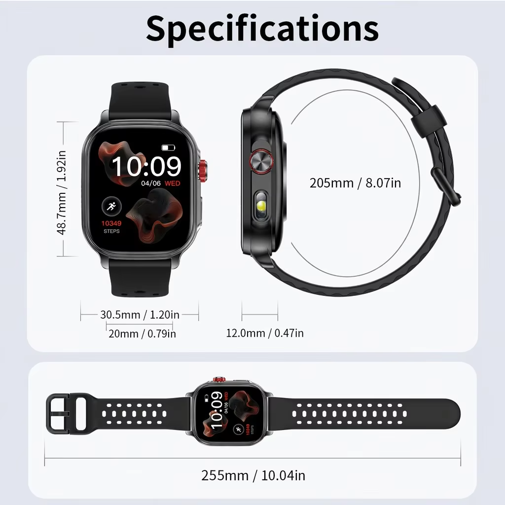 สมาร์ทวอทช์ 2026 หน้าจอ 2.01 น - Smartwatch Watches Price บทวิจารณ์และราคา