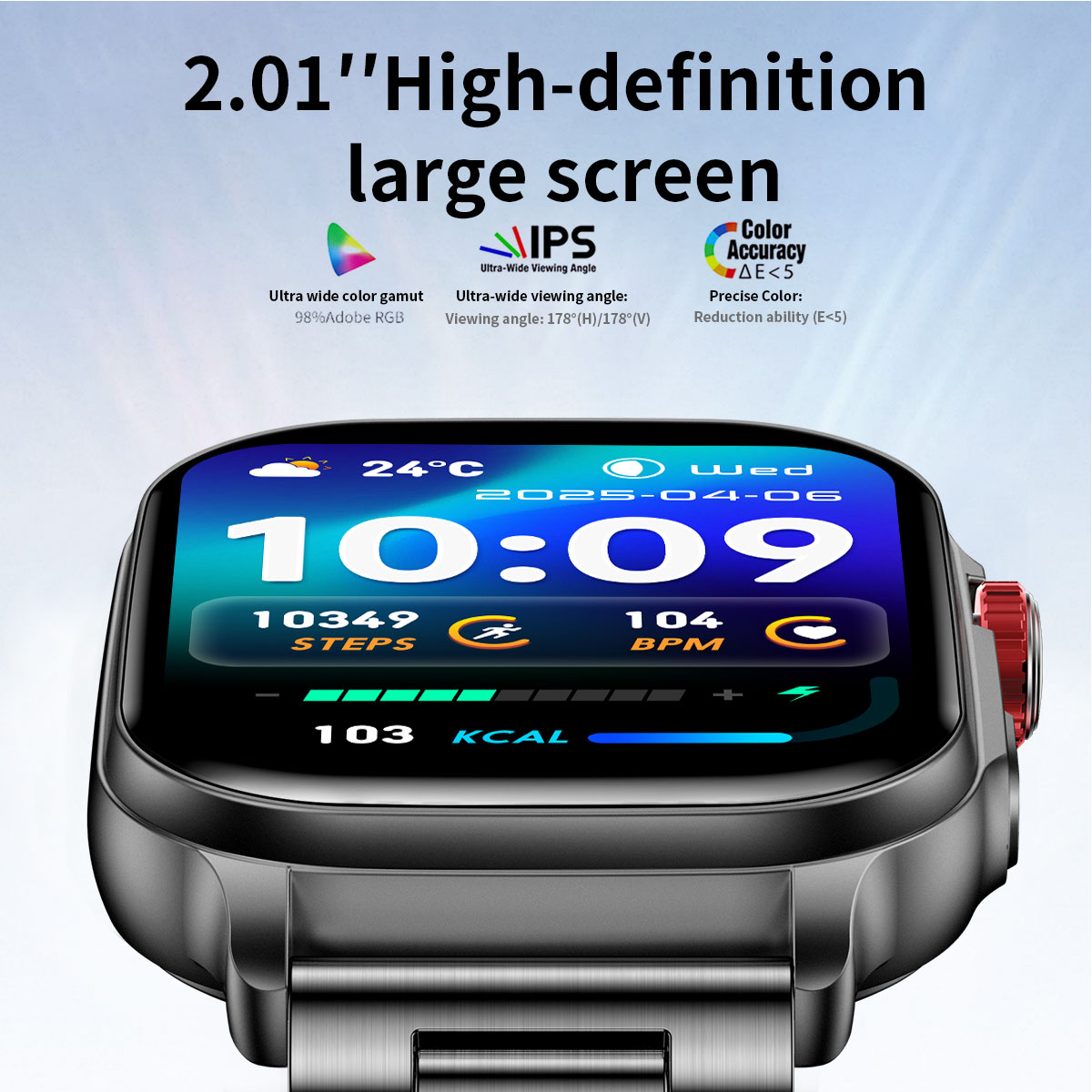 สมาร์ทวอทช์ 2026 หน้าจอ 2.01 น - Smartwatch Watches Price บทวิจารณ์และราคา