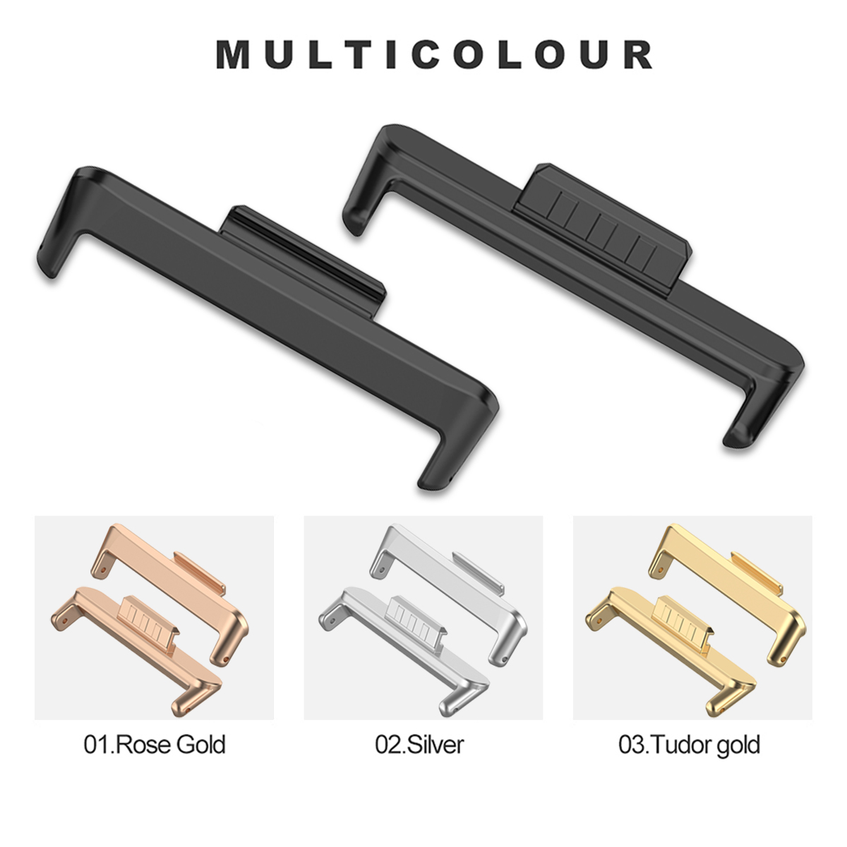 1 คู่ 12/14/18/20/22 มม.ตัวเชื - Replacement Watch Bracelet บทวิจารณ์และราคา