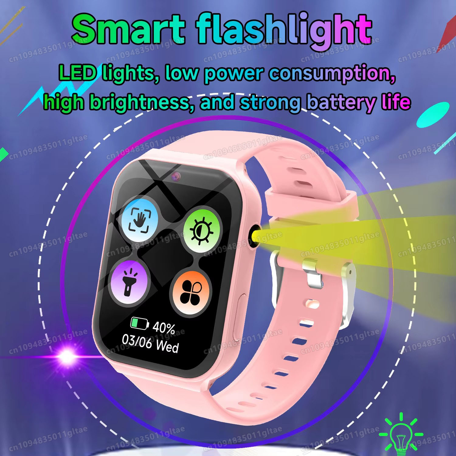สมาร์ทวอทช์สำหรับเด็กใหม่ กล้อ - Smartwatch Watches Birthday Gift For Boys บทวิจารณ์และราคา
