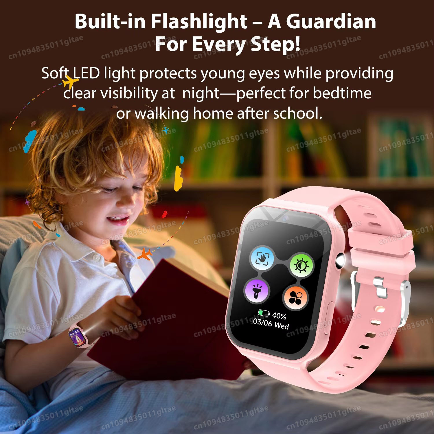 สมาร์ทวอทช์สำหรับเด็กใหม่ กล้อ - Smartwatch Watches Birthday Gift For Boys บทวิจารณ์และราคา