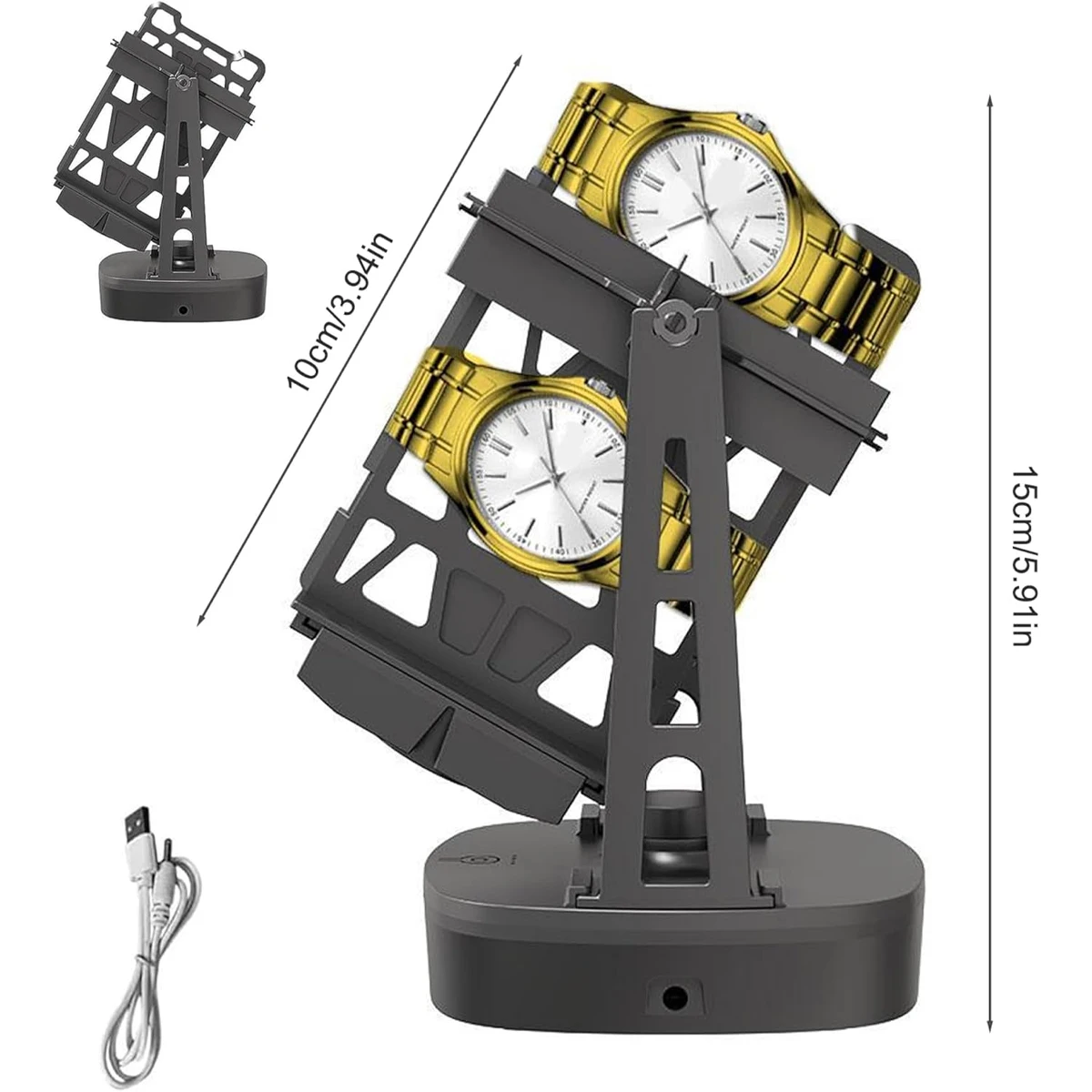 เครื่องหมุนนาฬิกาอัตโนมัติ อุป - Watch Winder Single บทวิจารณ์และราคา