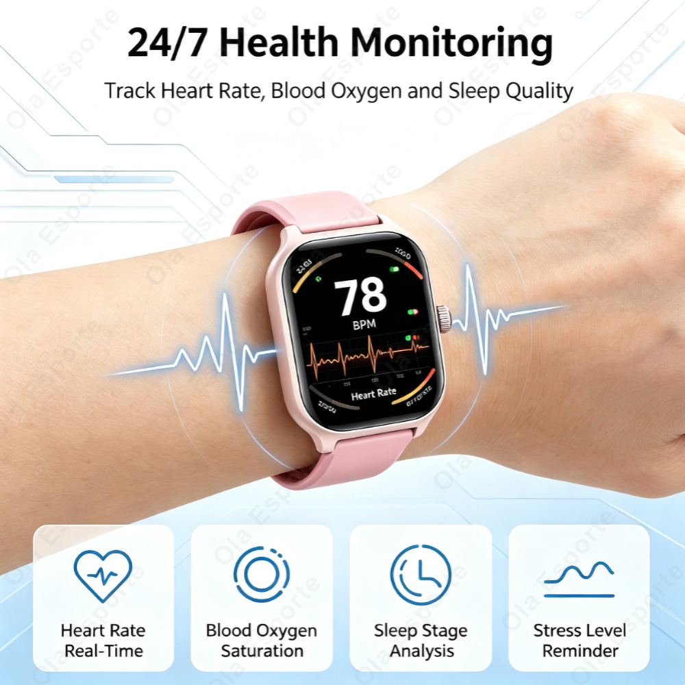 ใหม่ผู้หญิงสมาร์ทวอทช์บลูทูธโท - Smartwatch Ladies Watches For Women บทวิจารณ์และราคา