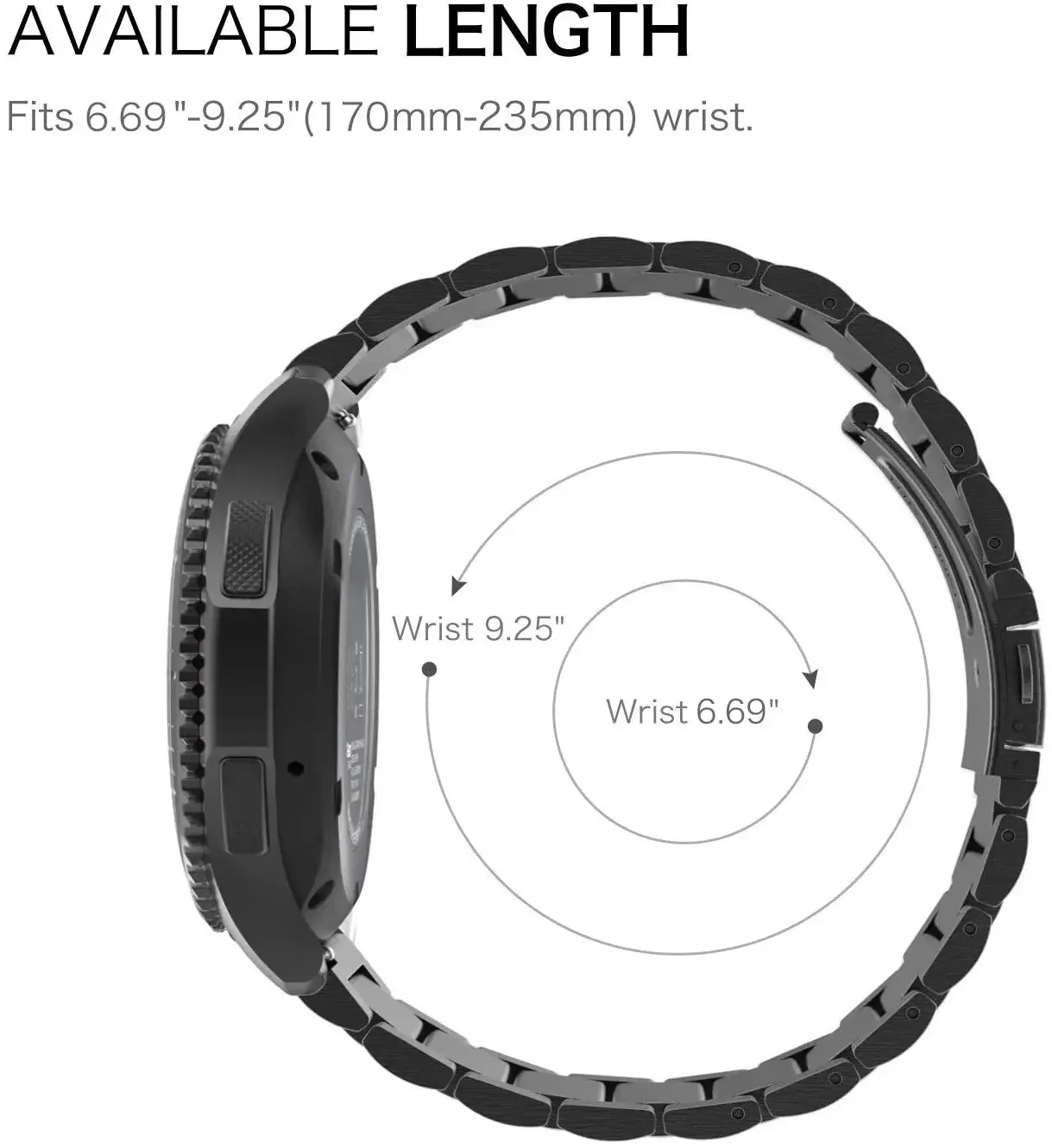 สายนาฬิกาสแตนเลสขนาด 22 มม. สำ - Watch S Realme บทวิจารณ์และราคา
