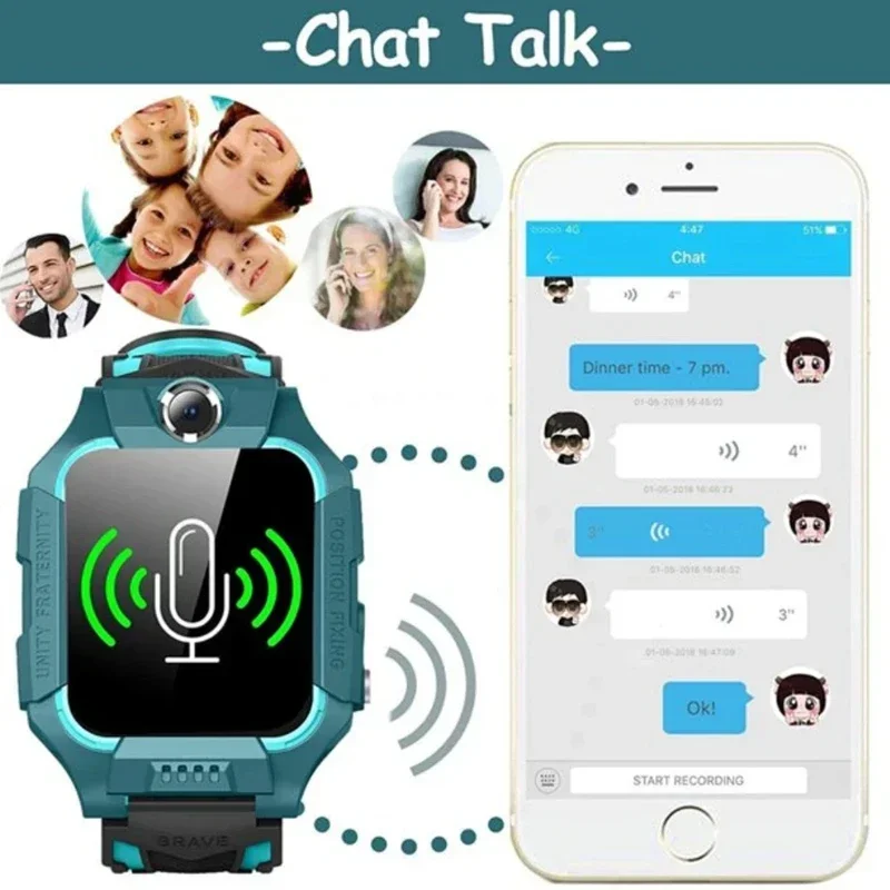 นาฬิกาอัจฉริยะสำหรับเด็ก VIVO  - Smartwatch Watches Price บทวิจารณ์และราคา