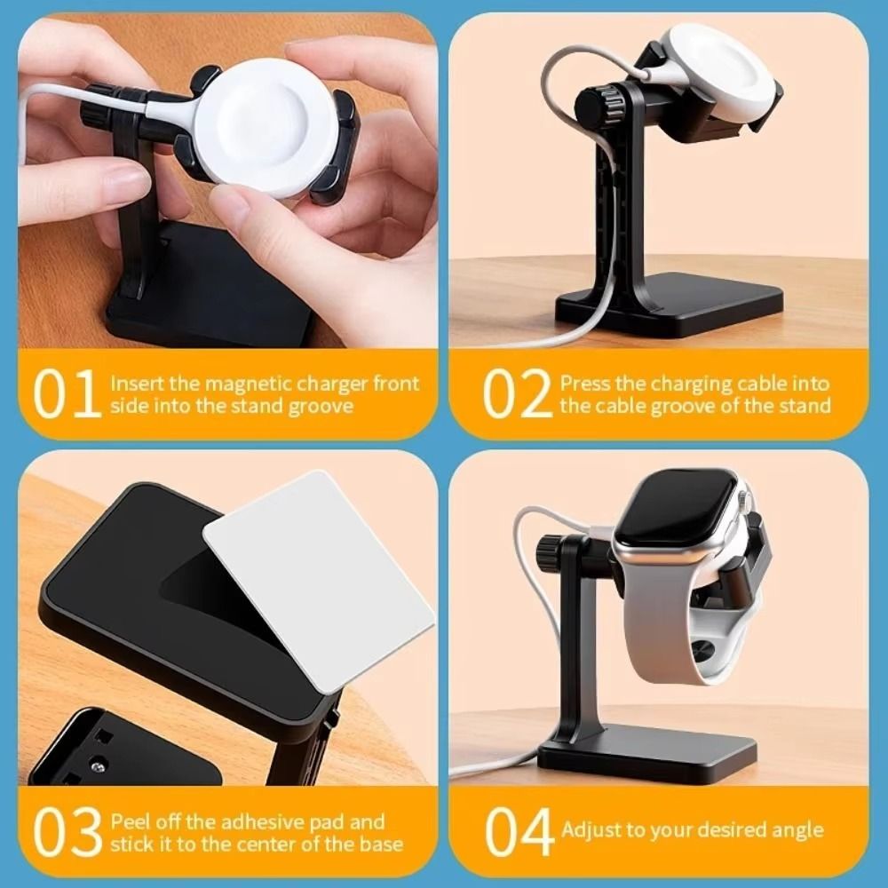 แท่นชาร์จสมาร์ทวอทช์แบบปรับได้ - Watch Charging Dock บทวิจารณ์และราคา