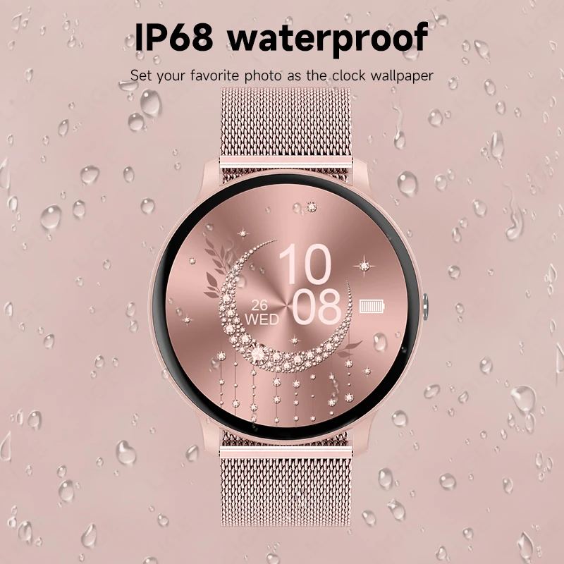 นาฬิกาอัจฉริยะ LIGE รองรับการโ - Watches Ladies Smartwatch บทวิจารณ์และราคา