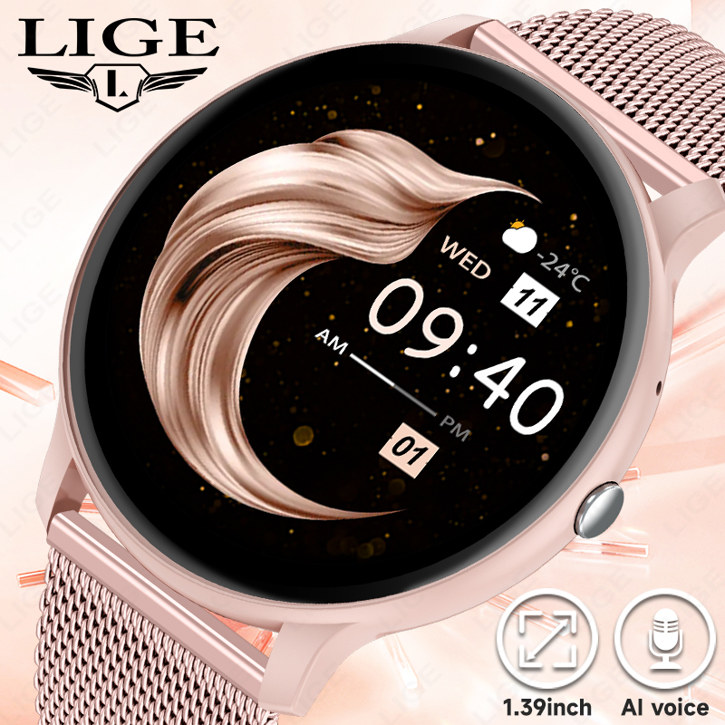 2026 ใหม่ผู้หญิงบลูทูธนาฬิกาสม - Smartwatch Ladies Watches For Women บทวิจารณ์และราคา