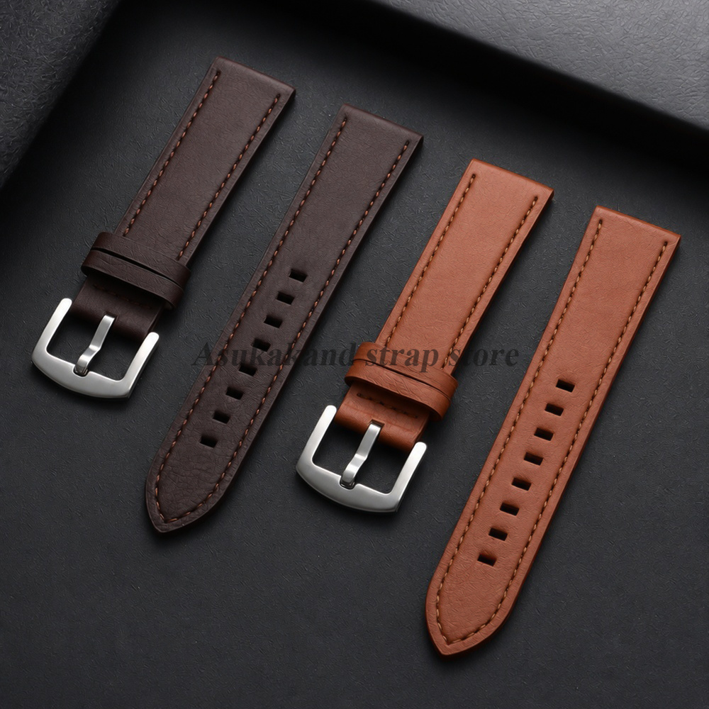 สายนาฬิกาหนังเย็บ สายรัดข้อมือ - Omega Watches Smartwatch บทวิจารณ์และราคา