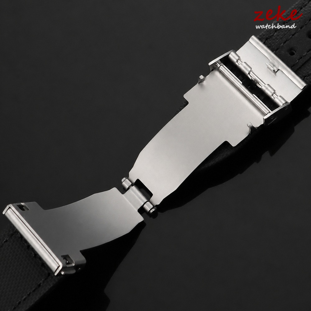 หัวเข็มขัดสายนาฬิกาสแตนเลสสีเง - Replacement Watch Bracelet บทวิจารณ์และราคา