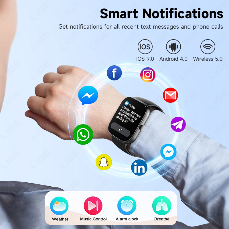 2026 ใหม่สำหรับแอนดรอยด์บลูทูธ - Watches Ladies Smartwatch บทวิจารณ์และราคา