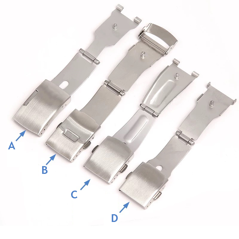 1ชิ้นนาฬิกาสีเงินอุปกรณ์เสริมส - Replacement Watch Bracelet บทวิจารณ์และราคา
