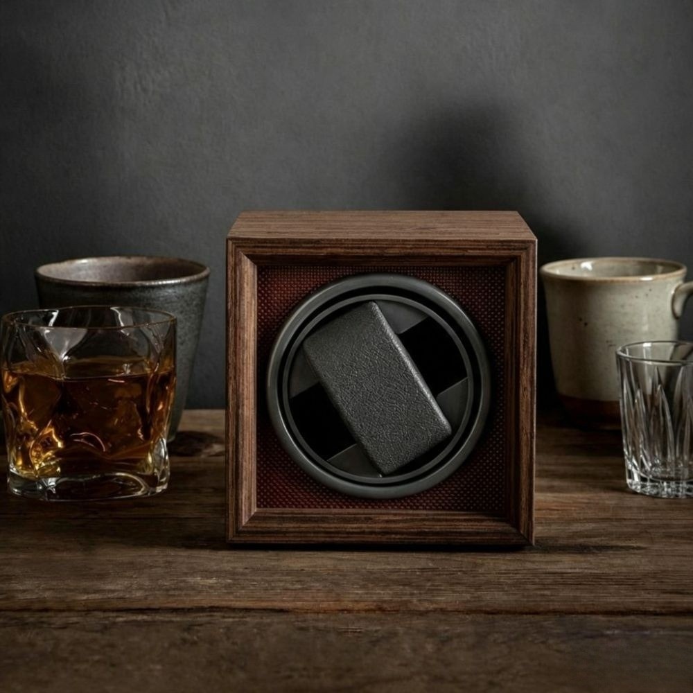 กล่องหมุนนาฬิกาอัตโนมัติแบบ US - Watch Winder Single บทวิจารณ์และราคา