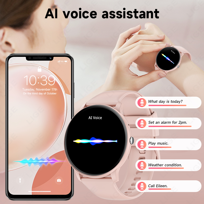 2026 ใหม่สมาร์ทวอทช์ผู้หญิงผู้ - Smartwatch Ladies Watches For Women บทวิจารณ์และราคา