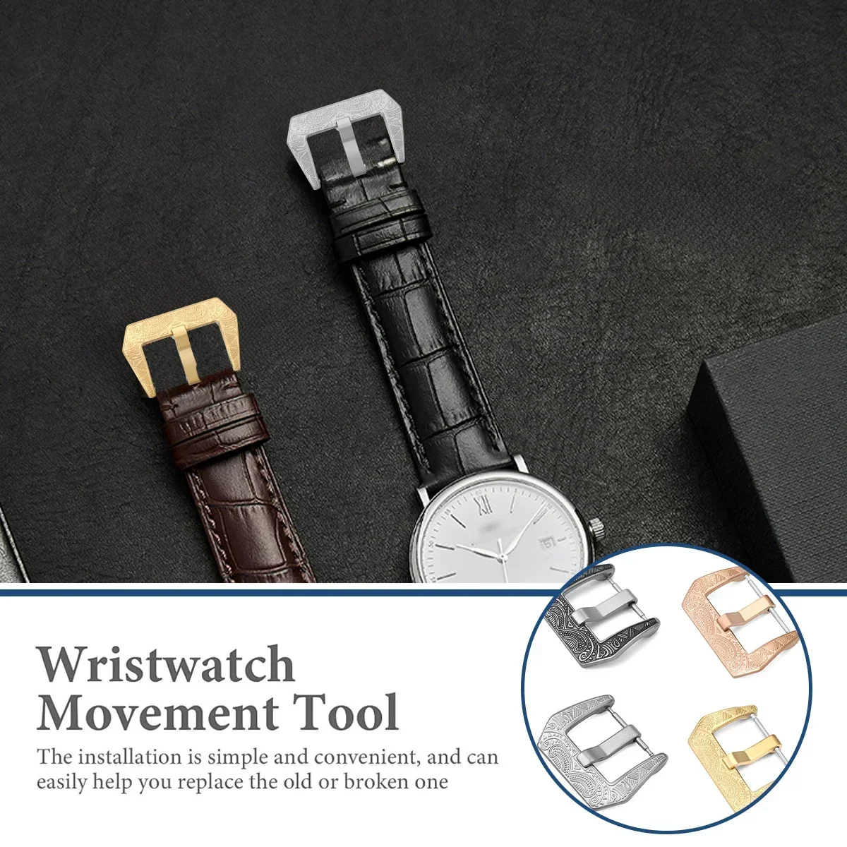 18 มม.20 มม.22 มม.24 มม.หัวเข็ - Replacement Watch Bracelet บทวิจารณ์และราคา