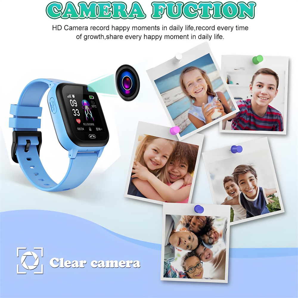 นาฬิกาสมาร์ทวอทช์สำหรับเด็ก ระ - Smartwatch Watches Birthday Gift For Boys บทวิจารณ์และราคา