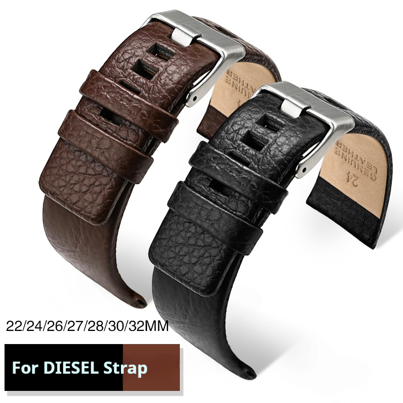 สายหนังแท้สำหรับดีเซล DZ7312 D - Diesel Watches Smartwatch บทวิจารณ์และราคา