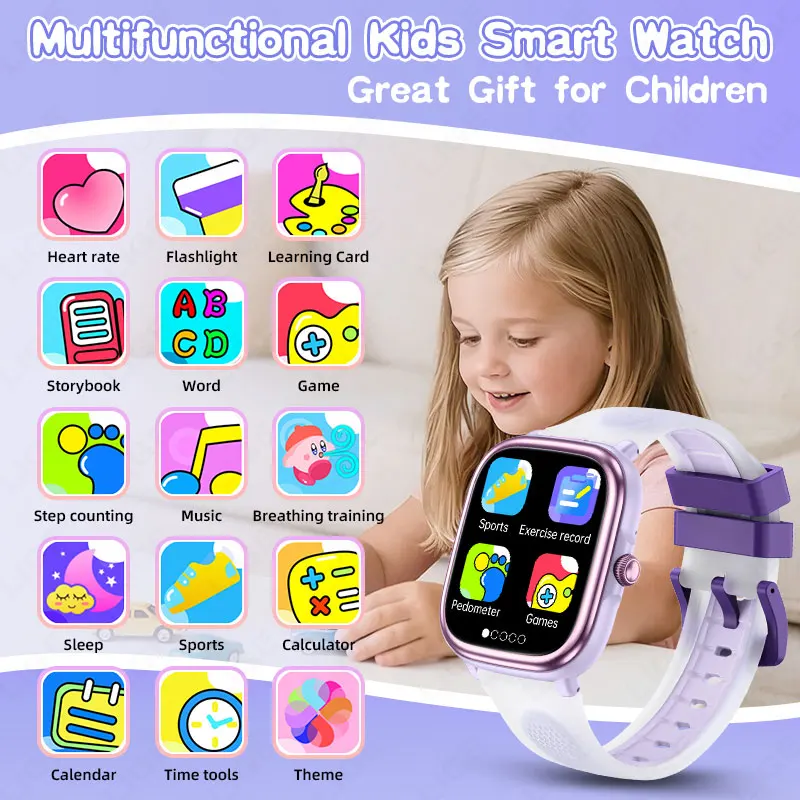 นาฬิกาอัจฉริยะ LIGE สำหรับเด็ก - Smartwatch Watches Birthday Gift For Boys บทวิจารณ์และราคา