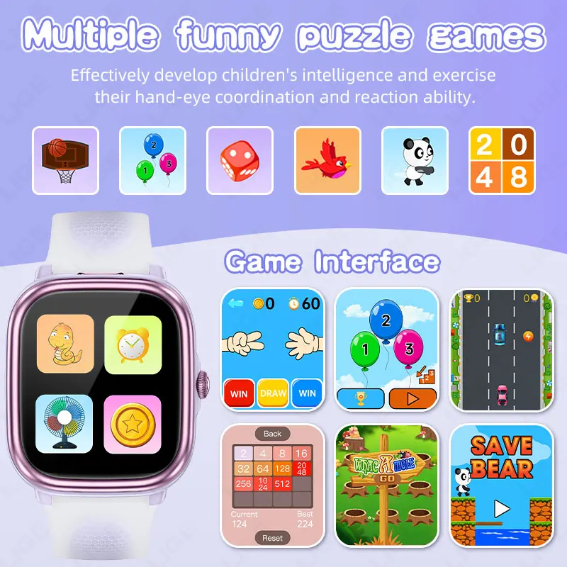 นาฬิกาอัจฉริยะ LIGE สำหรับเด็ก - Smartwatch Watches Birthday Gift For Boys บทวิจารณ์และราคา