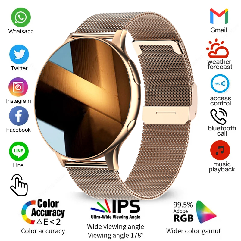2026 ผู้หญิงบลูทูธสมาร์ทวอทช์ว - Watches Ladies Smartwatch บทวิจารณ์และราคา