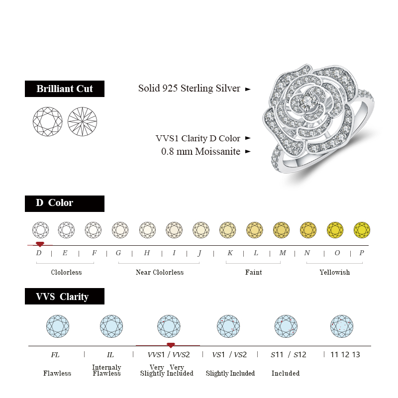 Attagems 1.5CT Moissanite แหวน - Vs Smartwatch บทวิจารณ์และราคา