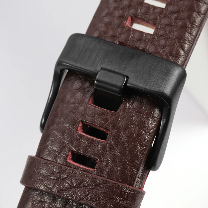 สำหรับดีเซลสายหนังแท้หัวเข็มขน - Diesel Watches Smartwatch บทวิจารณ์และราคา