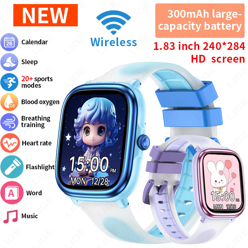 นาฬิกาสมาร์ทวอทช์สำหรับเด็ก  ส - Smartwatch Watches Birthday Gift For Boys บทวิจารณ์และราคา